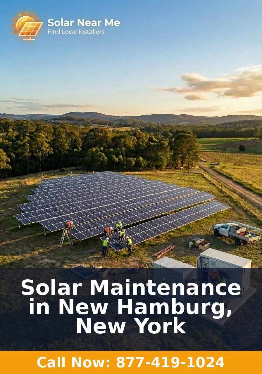 Solar Maintenance in New Hamburg, New York