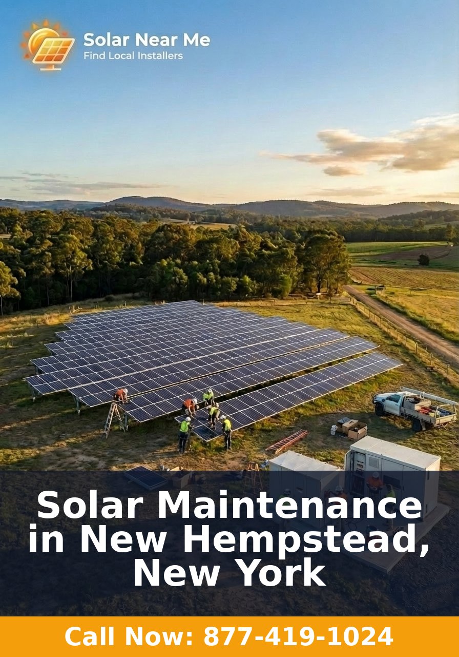 Solar Maintenance in New Hempstead, New York