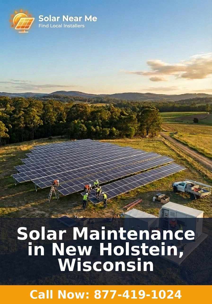 Solar Maintenance in New Holstein, Wisconsin