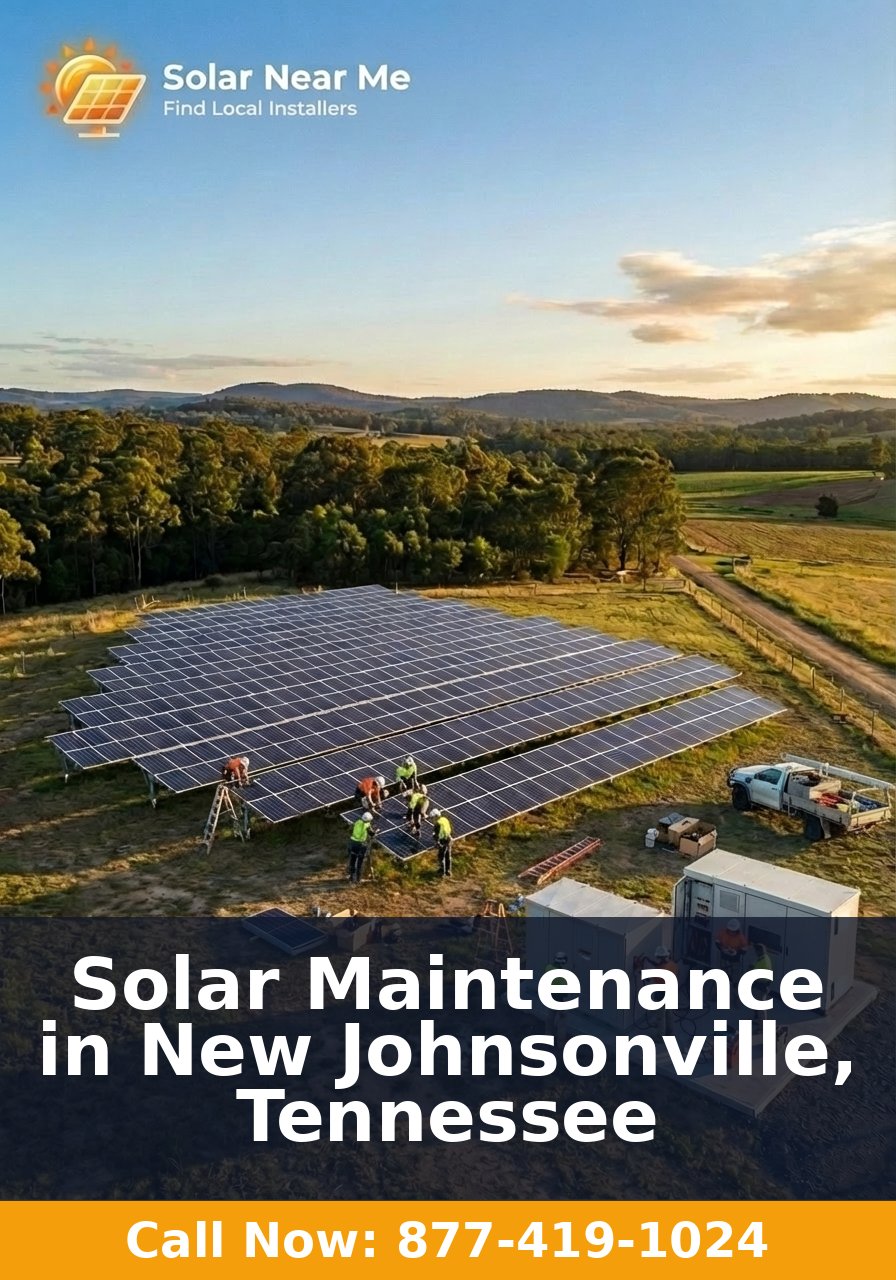 Solar Maintenance in New Johnsonville, Tennessee