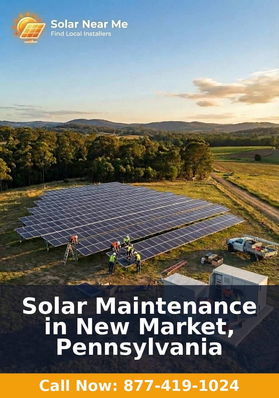 Solar Maintenance in New Market, Pennsylvania