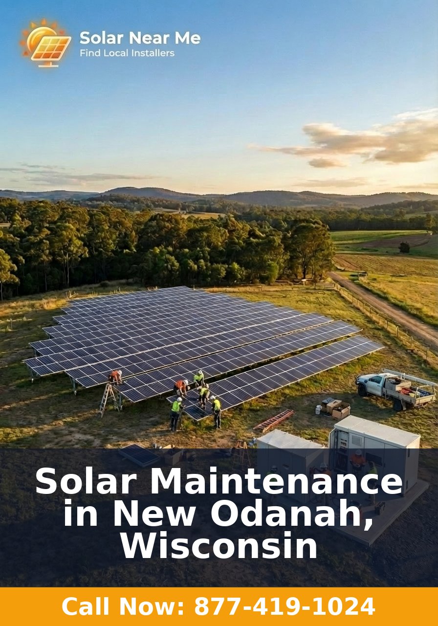 Solar Maintenance in New Odanah, Wisconsin