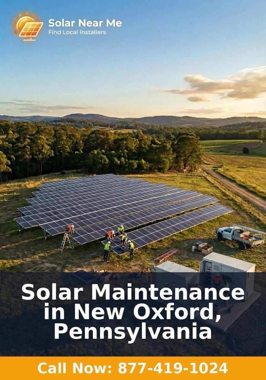 Solar Maintenance in New Oxford, Pennsylvania