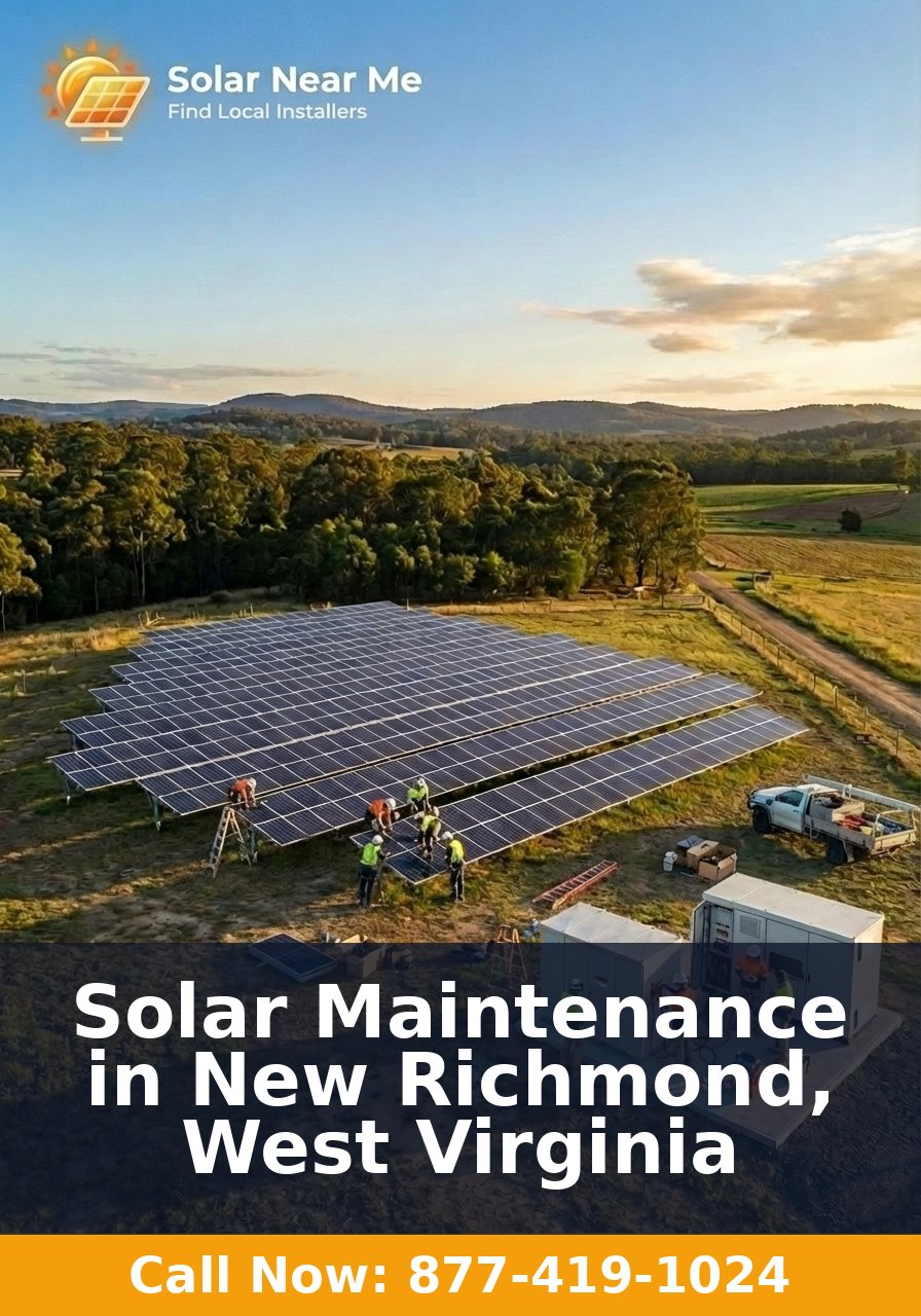 Solar Maintenance in New Richmond, West Virginia