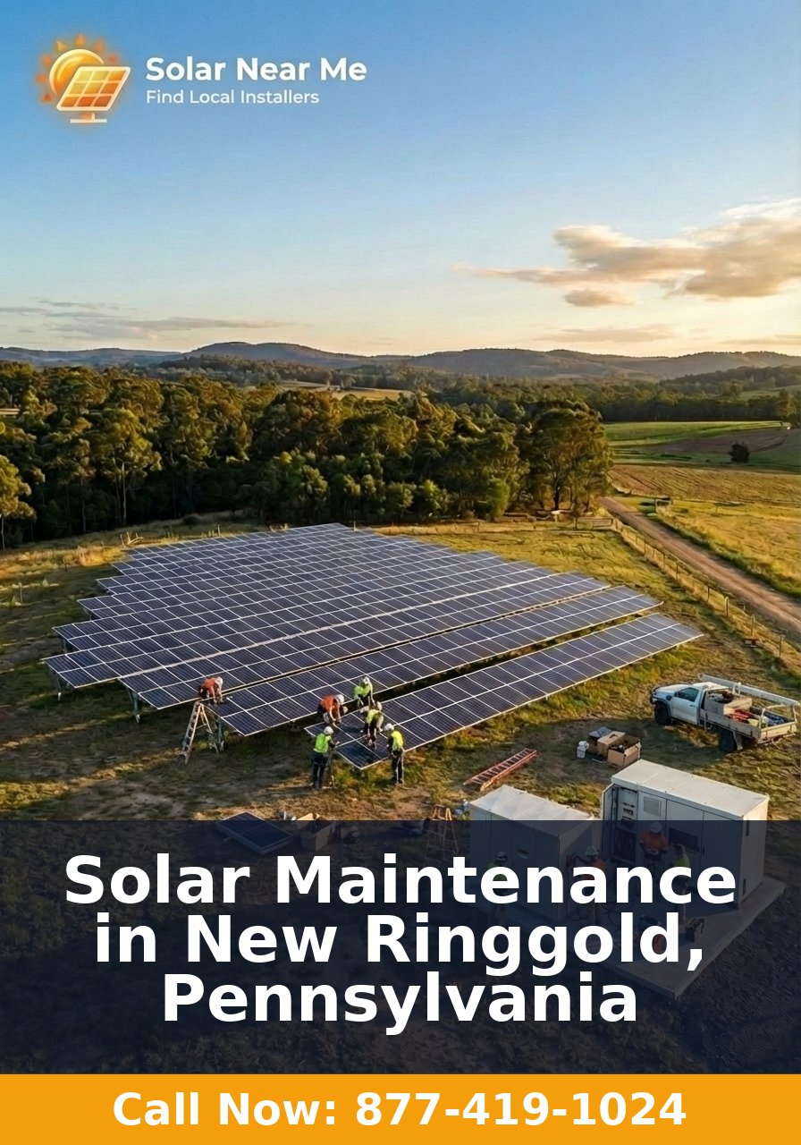 Solar Maintenance in New Ringgold, Pennsylvania