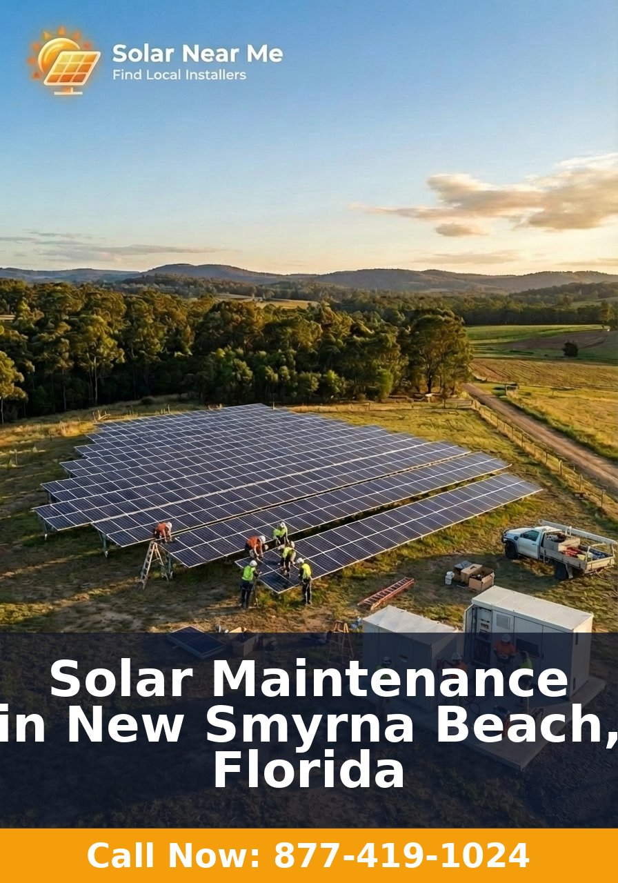 Solar Maintenance in New Smyrna Beach, Florida