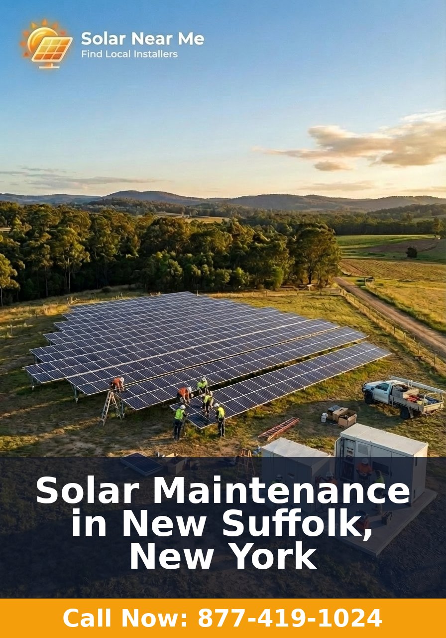 Solar Maintenance in New Suffolk, New York