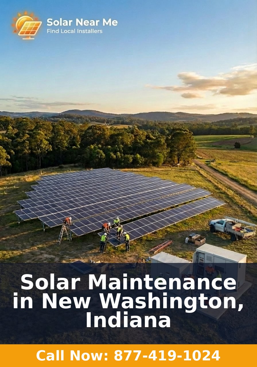 Solar Maintenance in New Washington, Indiana