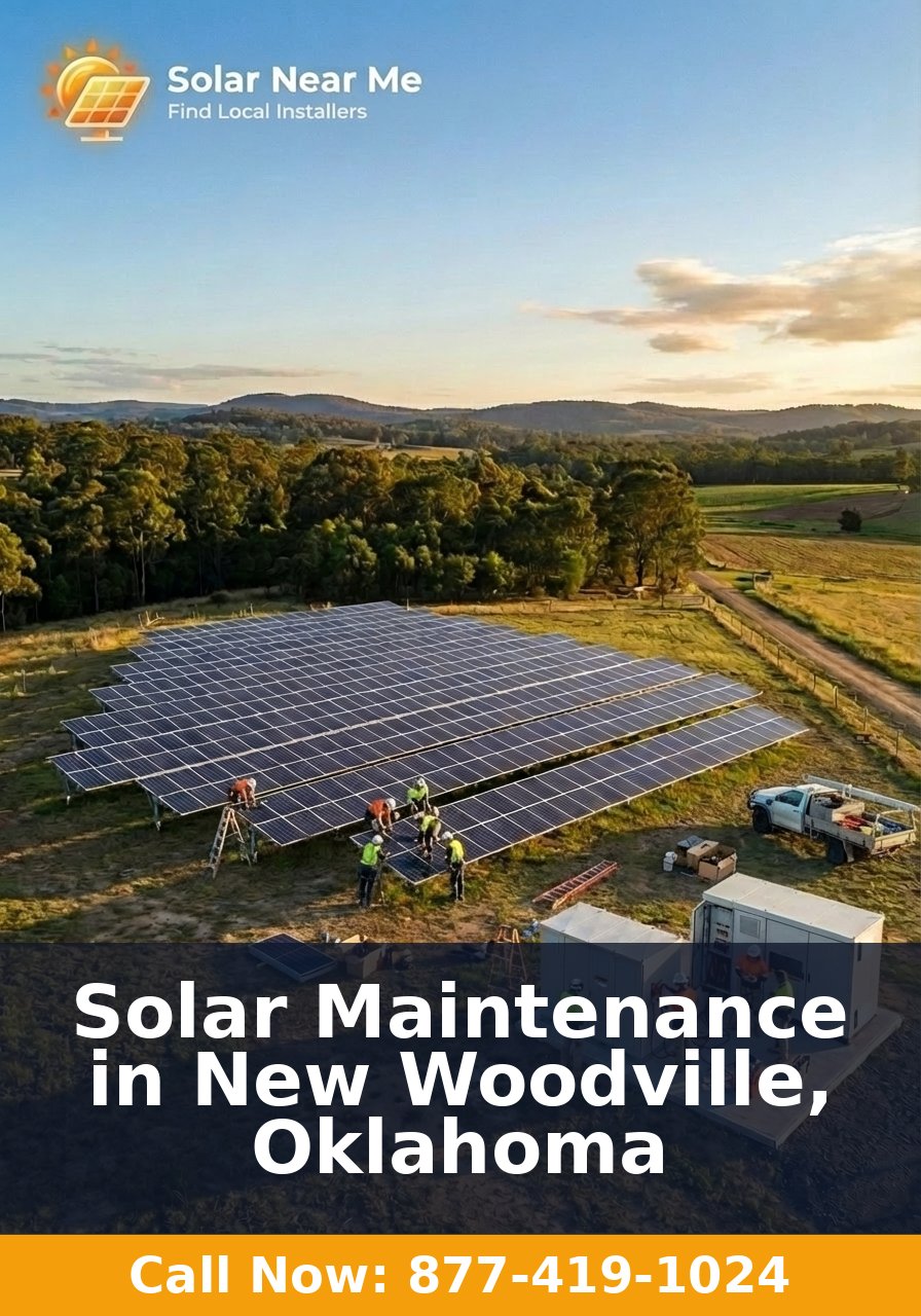 Solar Maintenance in New Woodville, Oklahoma