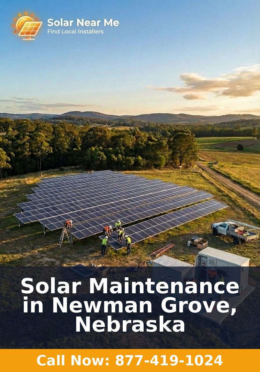 Solar Maintenance in Newman Grove, Nebraska