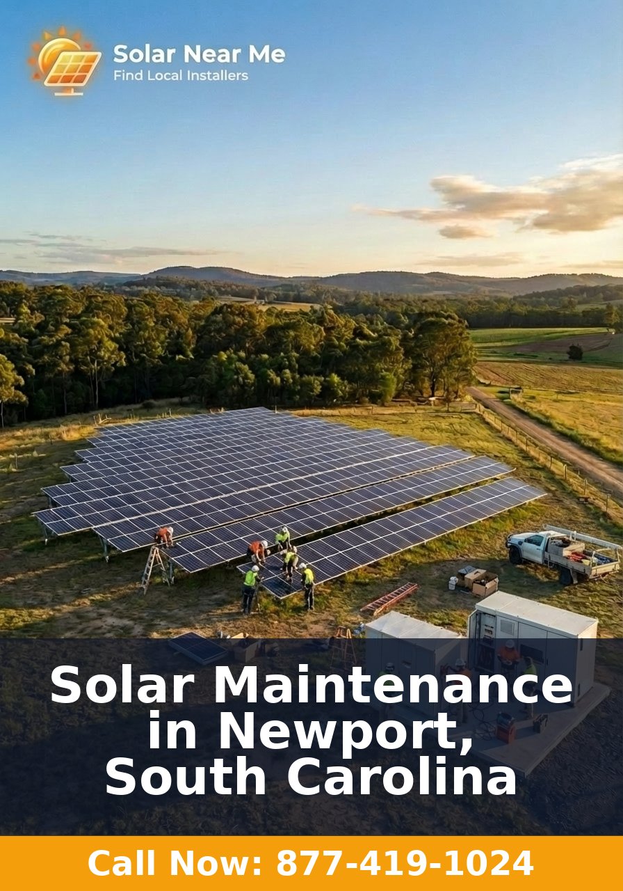 Solar Maintenance in Newport, South Carolina