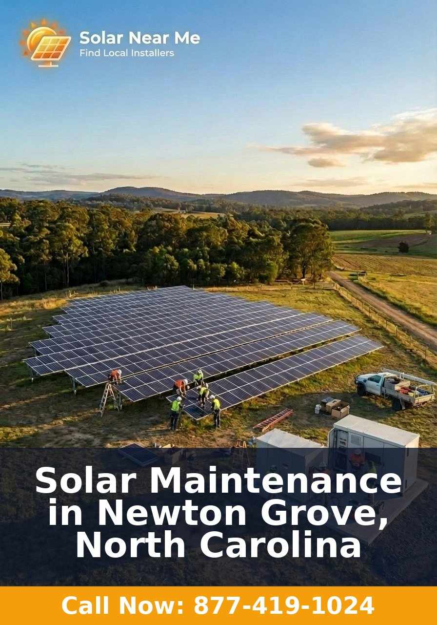 Solar Maintenance in Newton Grove, North Carolina