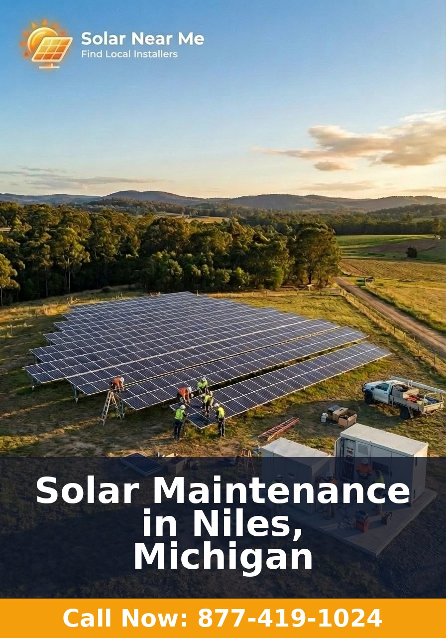 Solar Maintenance in Niles, Michigan