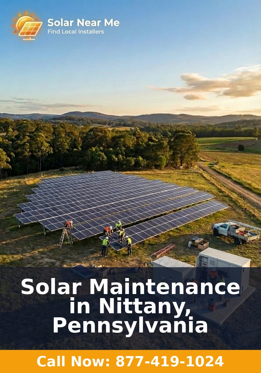 Solar Maintenance in Nittany, Pennsylvania