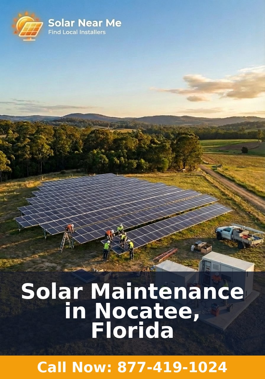 Solar Maintenance in Nocatee, Florida