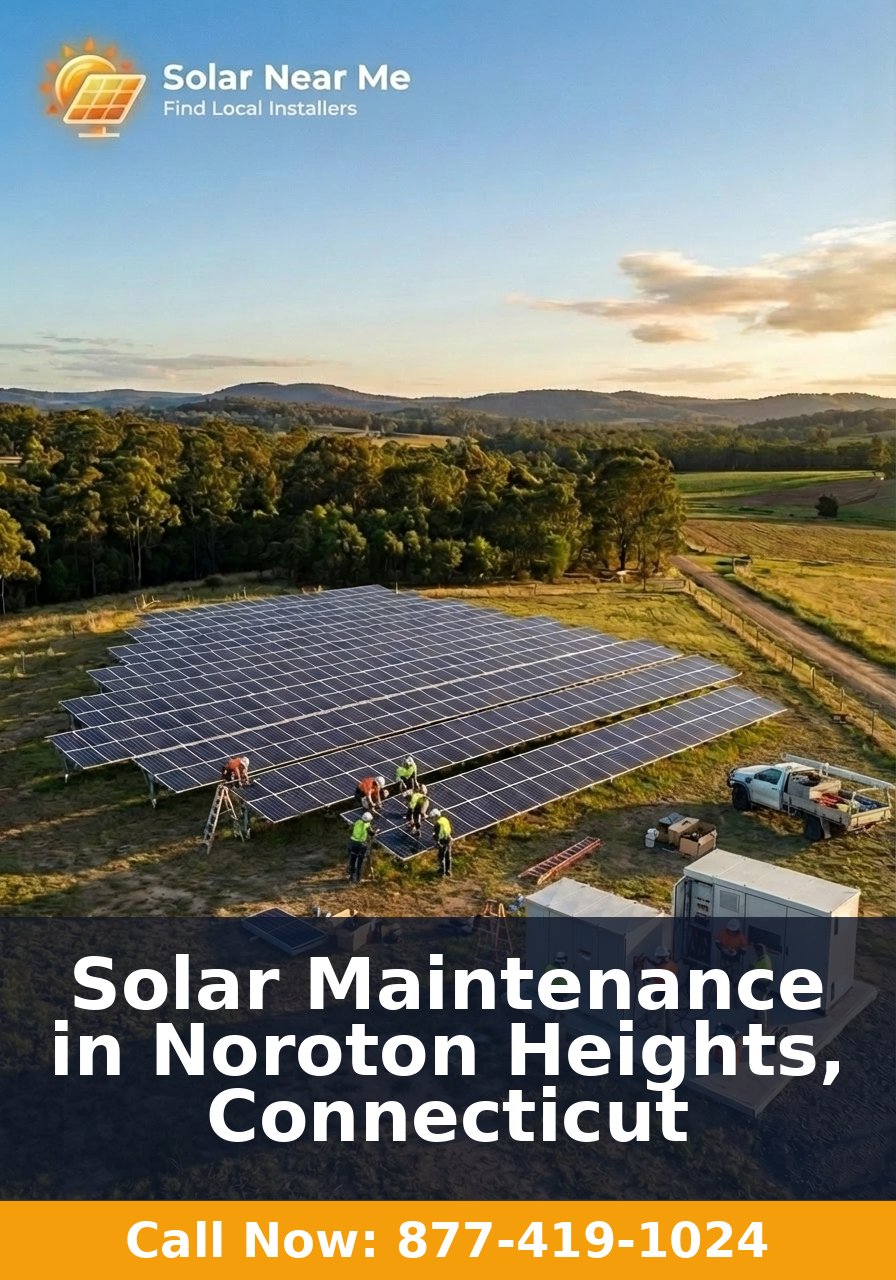 Solar Maintenance in Noroton Heights, Connecticut