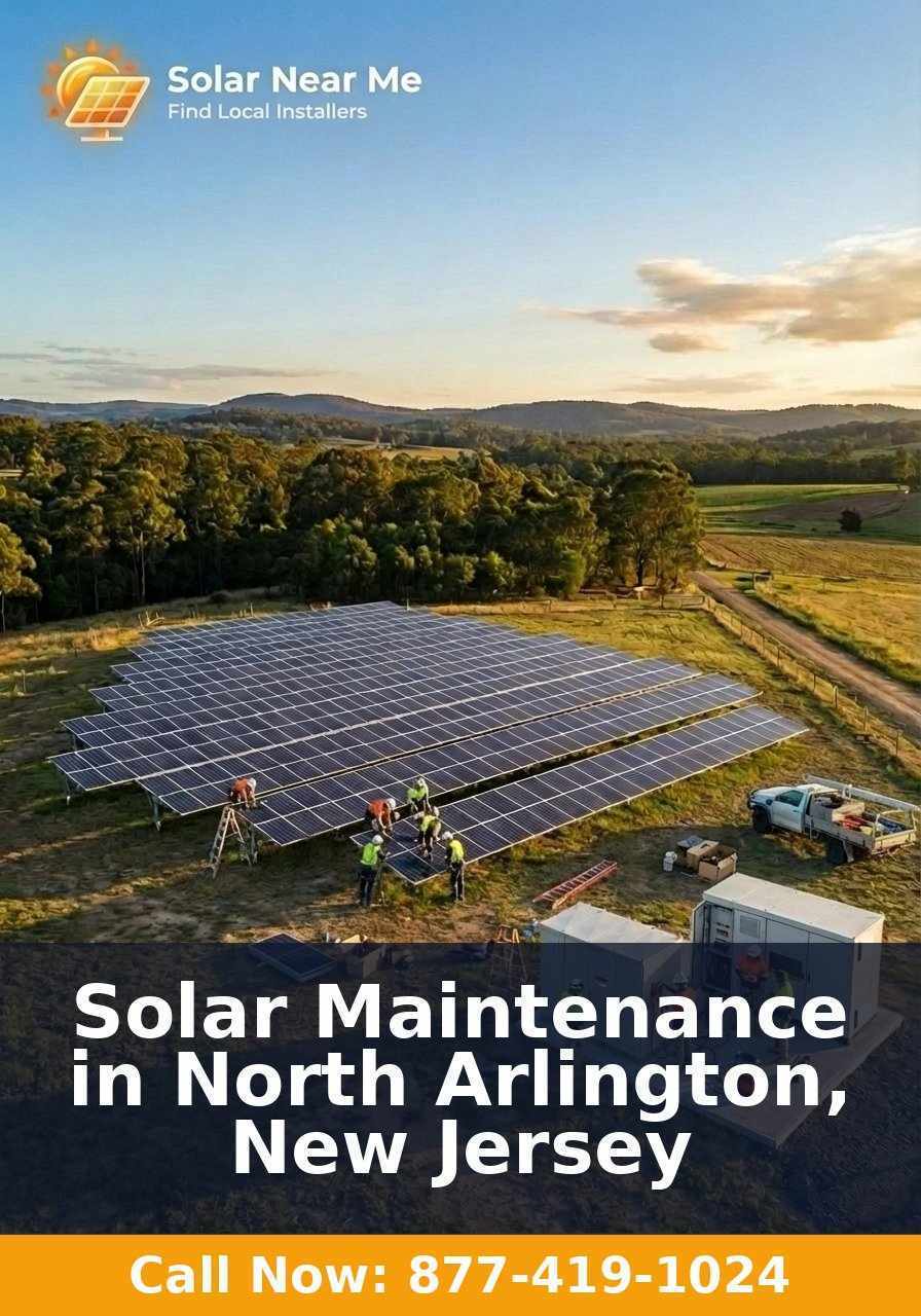 Solar Maintenance in North Arlington, New Jersey