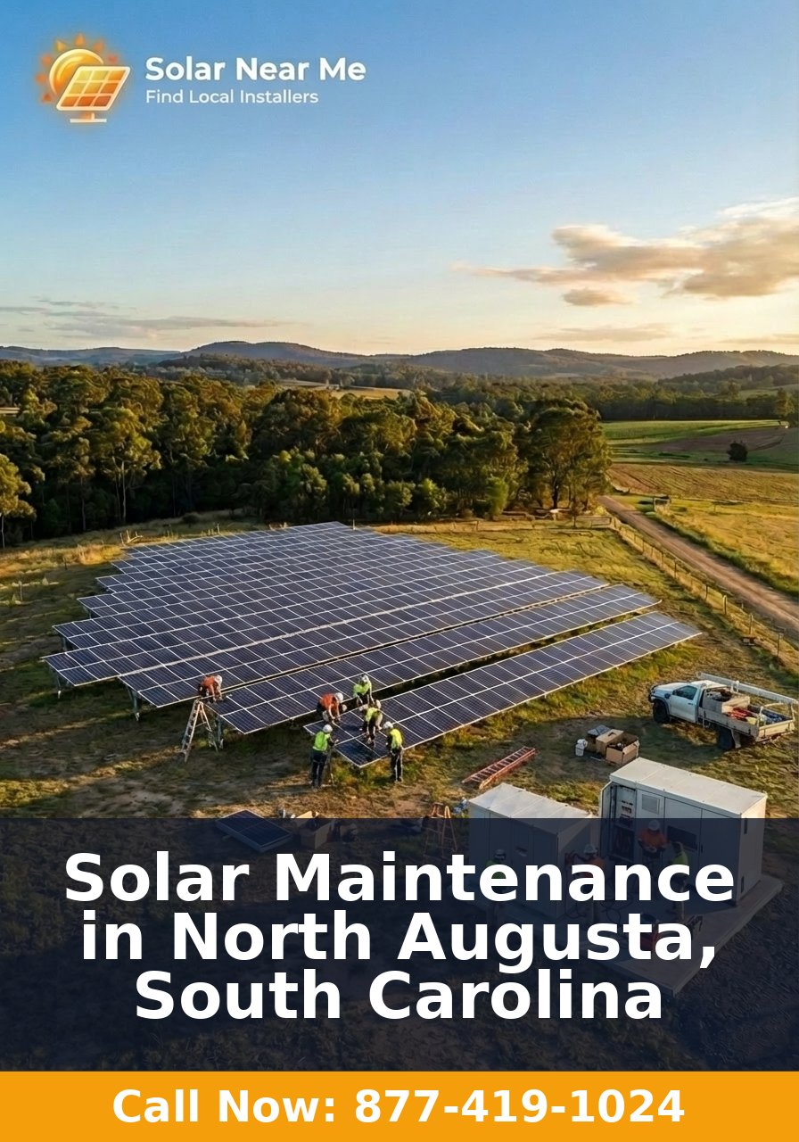Solar Maintenance in North Augusta, South Carolina