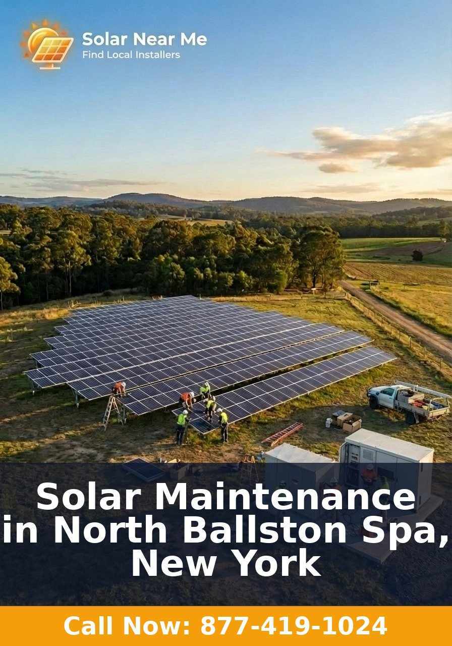Solar Maintenance in North Ballston Spa, New York