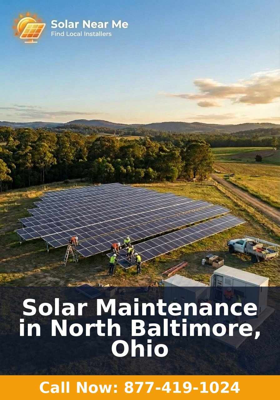 Solar Maintenance in North Baltimore, Ohio