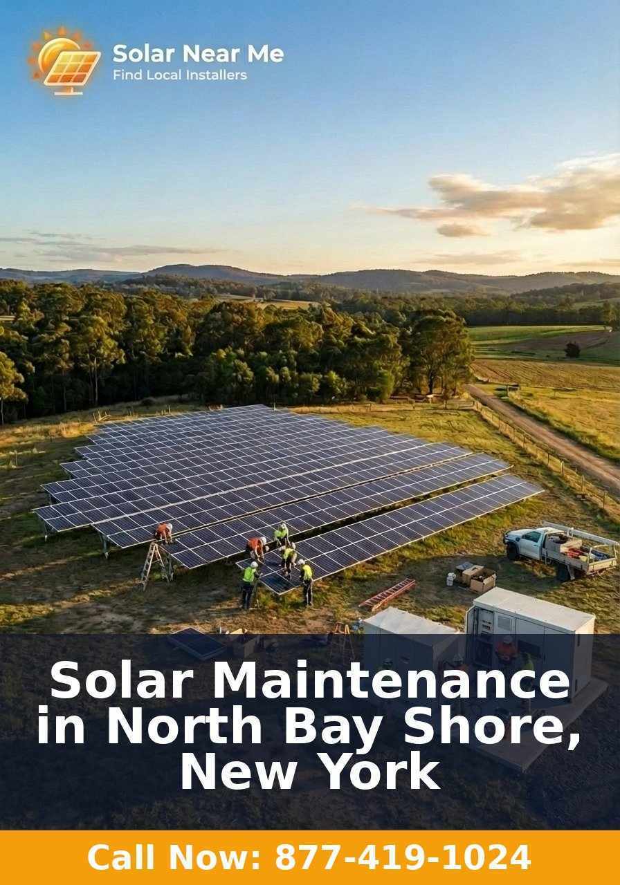 Solar Maintenance in North Bay Shore, New York