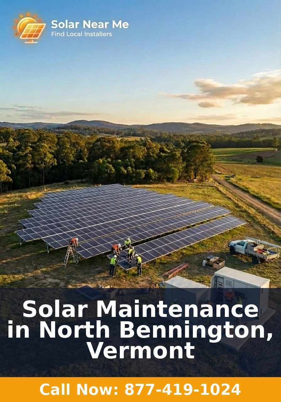 Solar Maintenance in North Bennington, Vermont