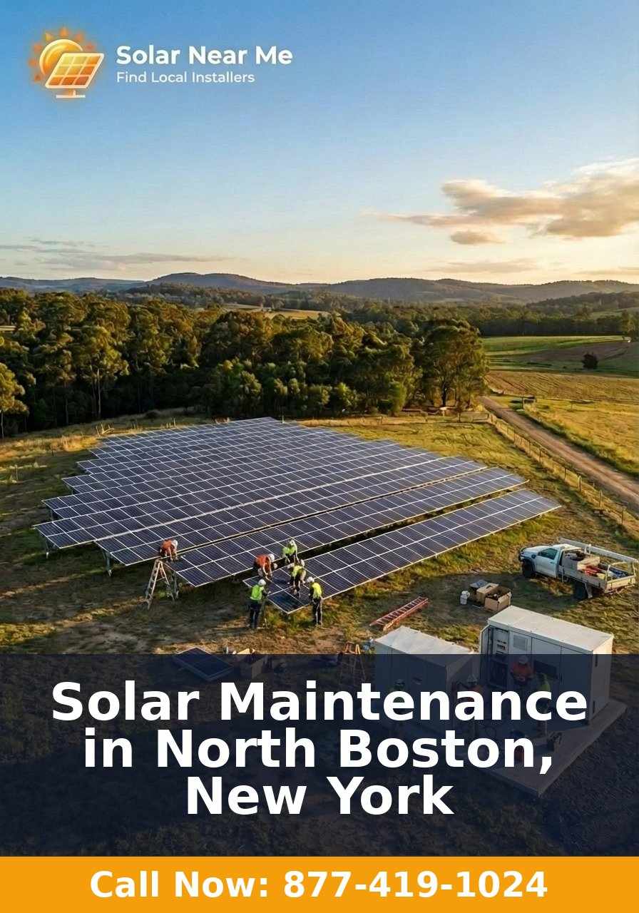Solar Maintenance in North Boston, New York
