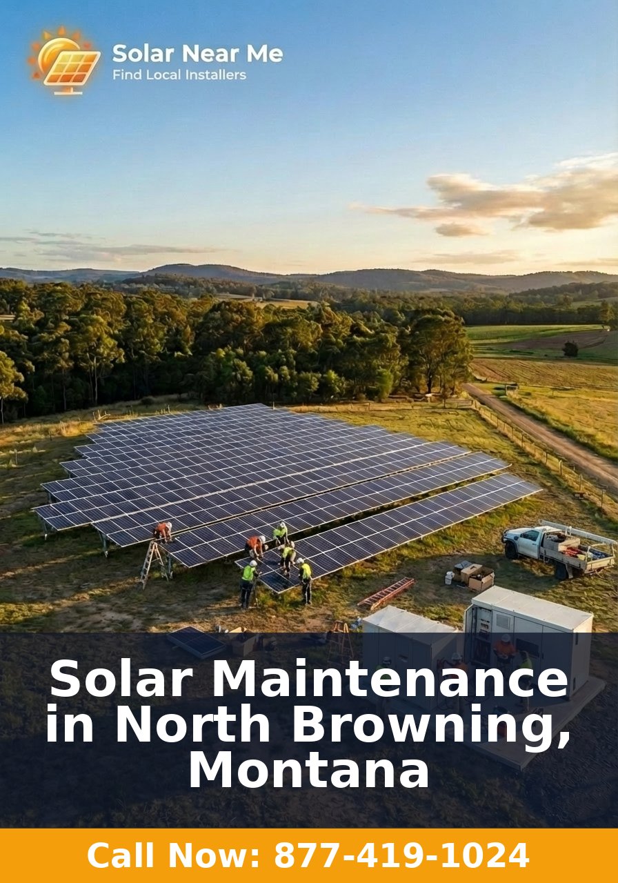 Solar Maintenance in North Browning, Montana