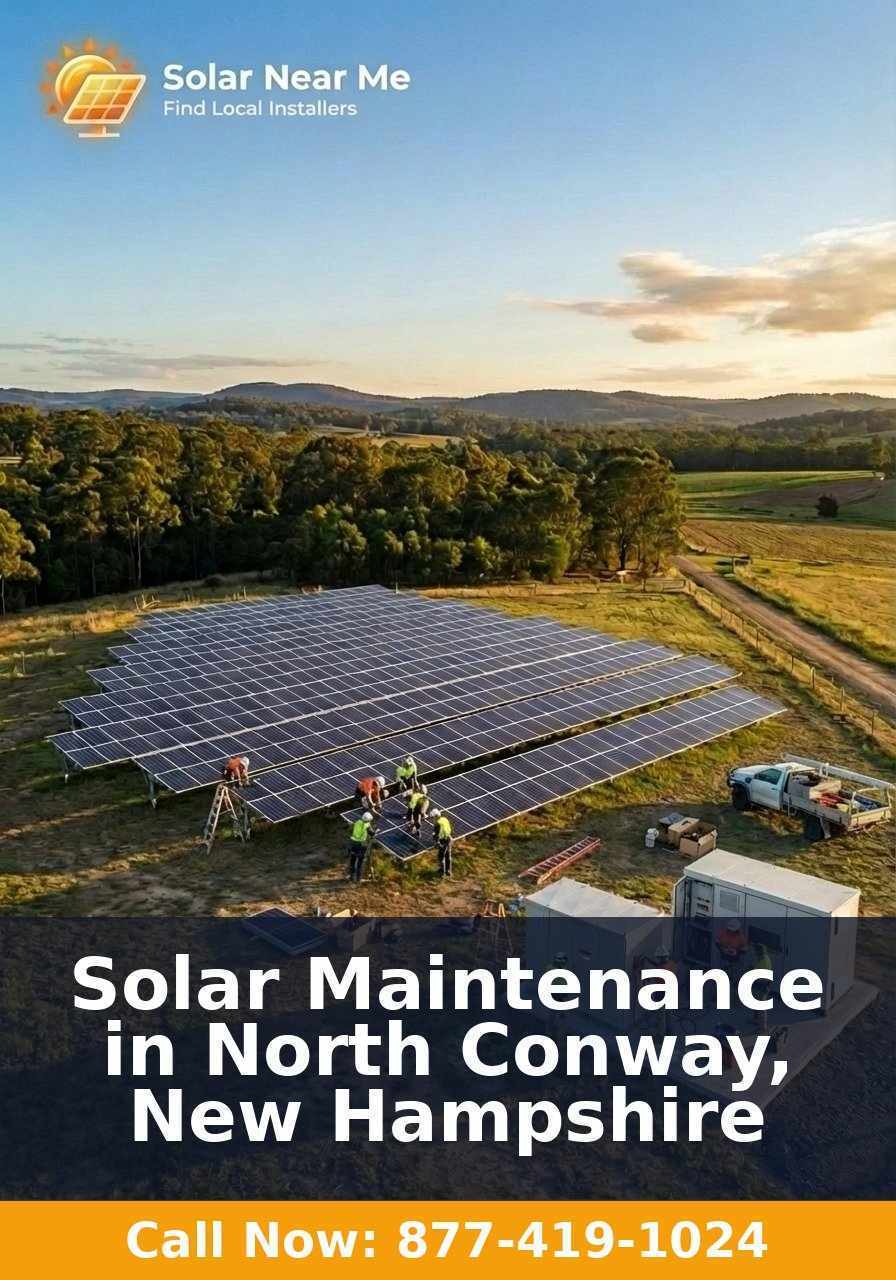 Solar Maintenance in North Conway, New Hampshire