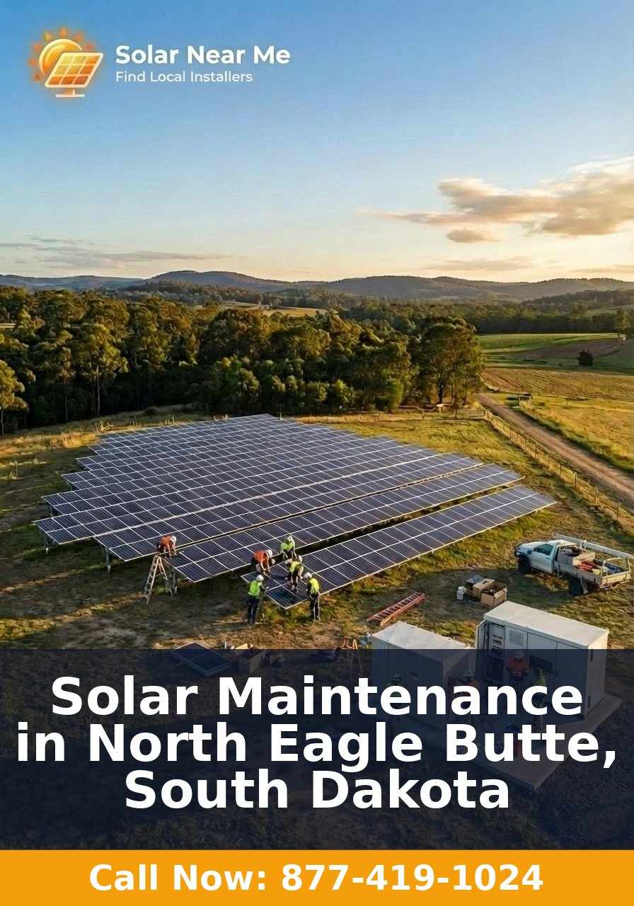 Solar Maintenance in North Eagle Butte, South Dakota