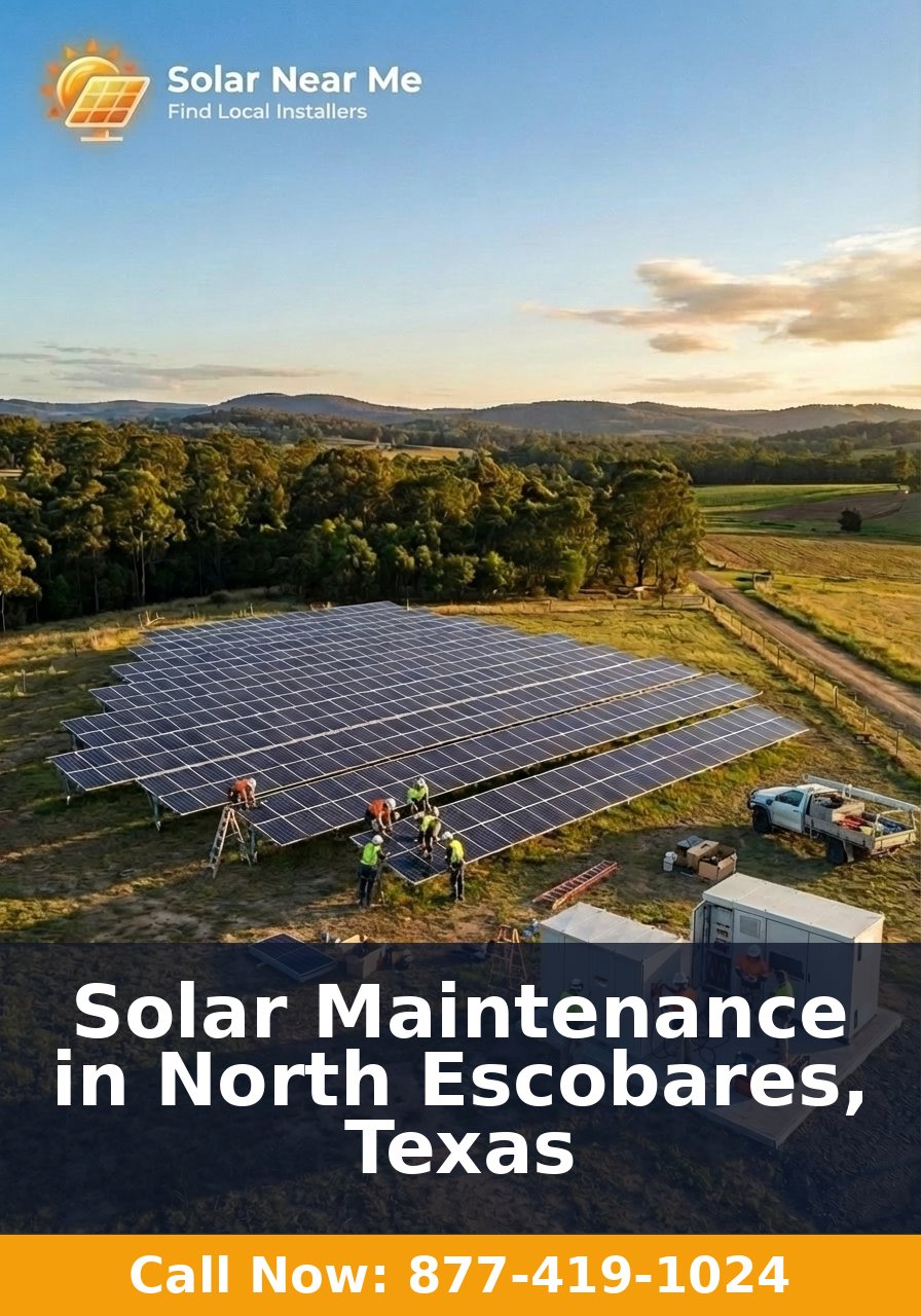 Solar Maintenance in North Escobares, Texas