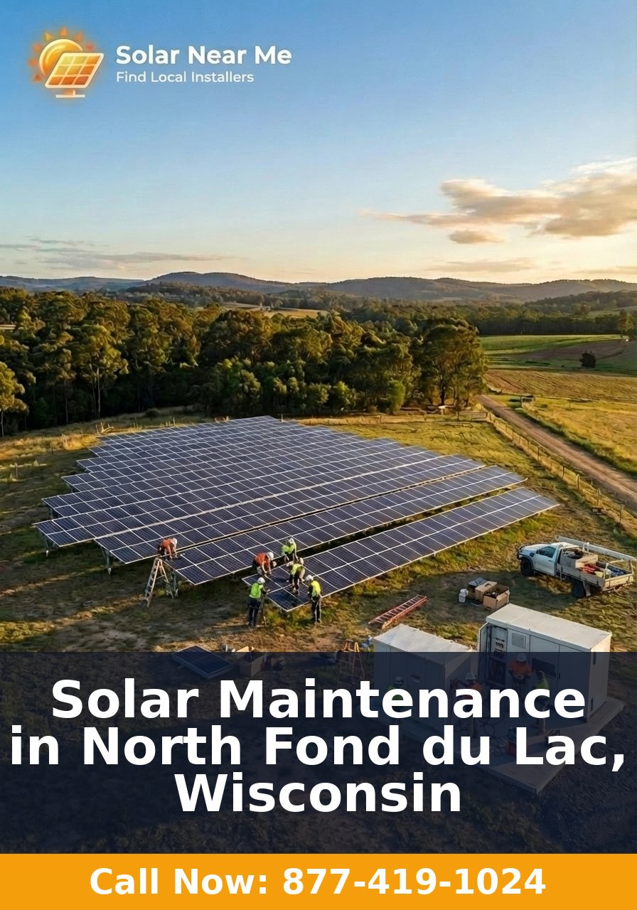 Solar Maintenance in North Fond du Lac, Wisconsin