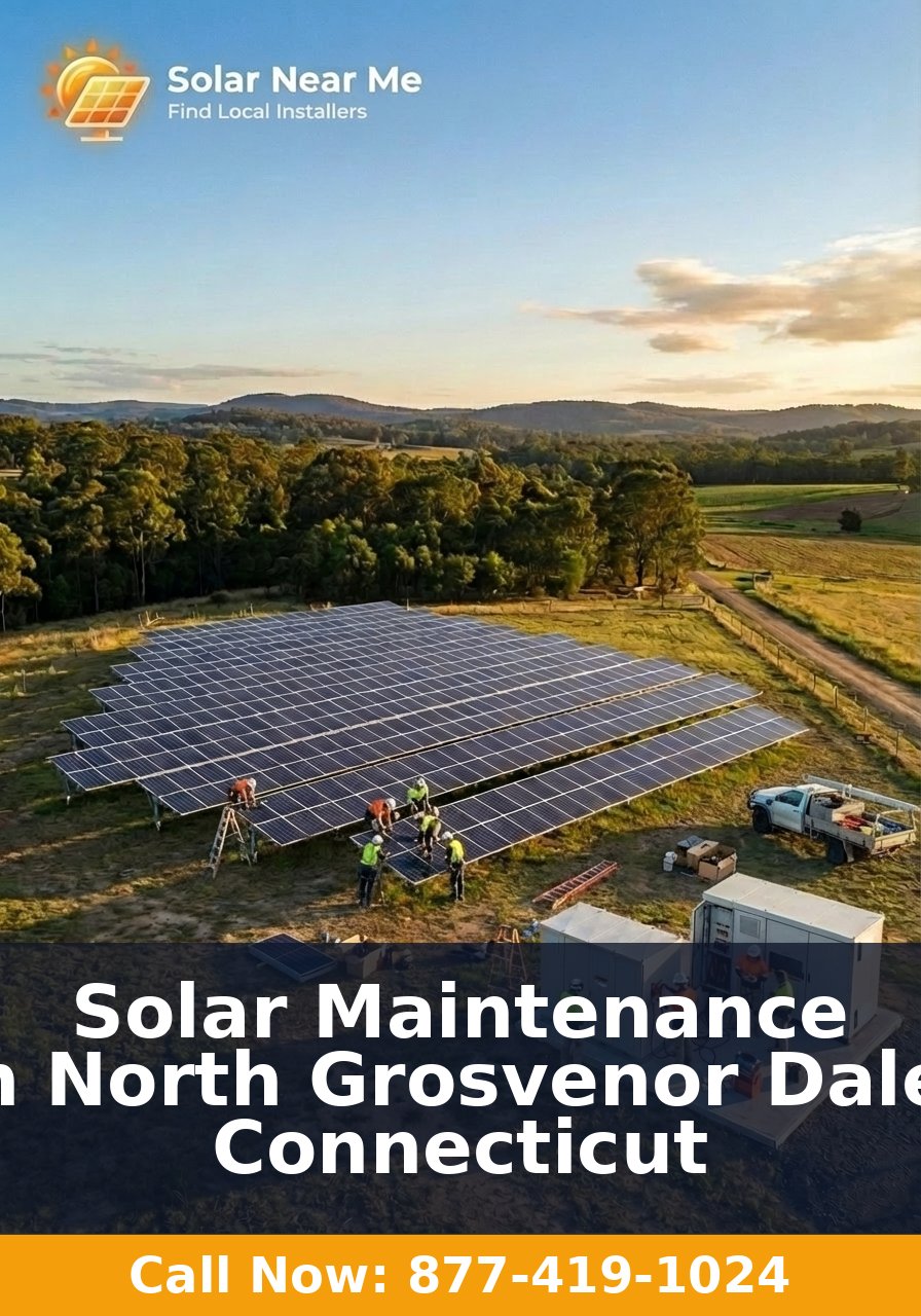 Solar Maintenance in North Grosvenor Dale, Connecticut