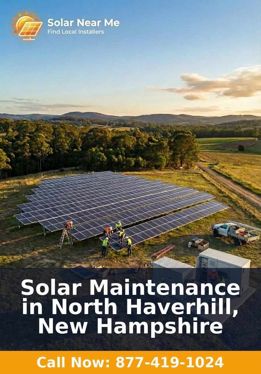 Solar Maintenance in North Haverhill, New Hampshire