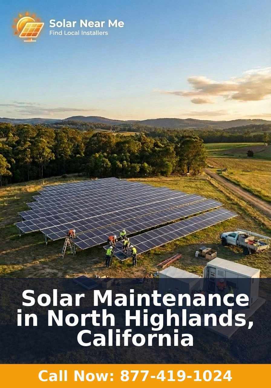 Solar Maintenance in North Highlands, California