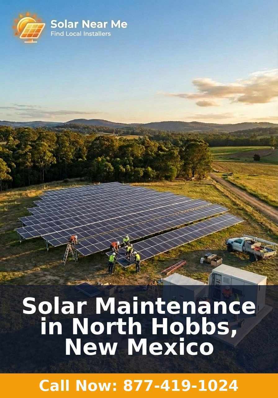 Solar Maintenance in North Hobbs, New Mexico