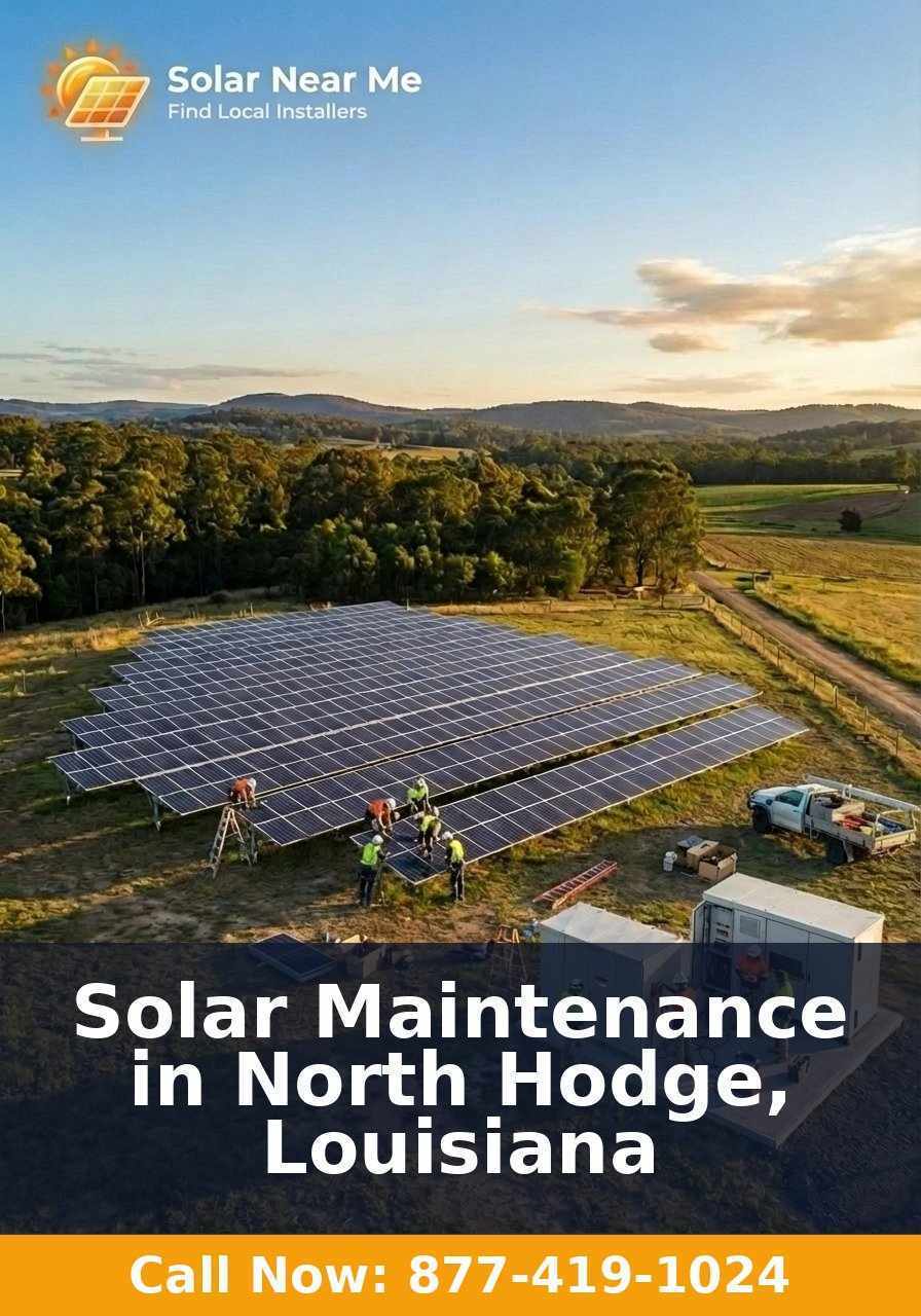 Solar Maintenance in North Hodge, Louisiana