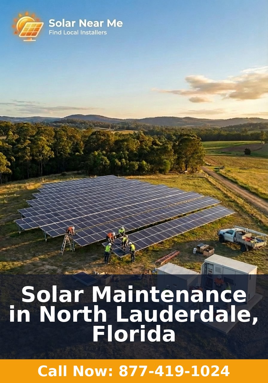 Solar Maintenance in North Lauderdale, Florida