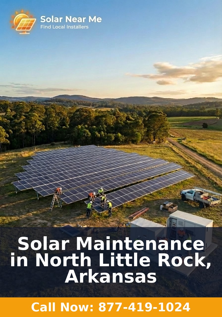 Solar Maintenance in North Little Rock, Arkansas