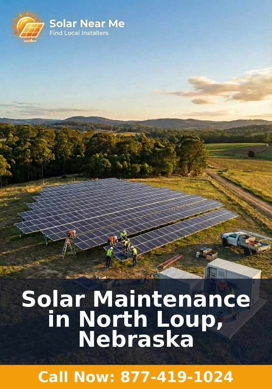 Solar Maintenance in North Loup, Nebraska