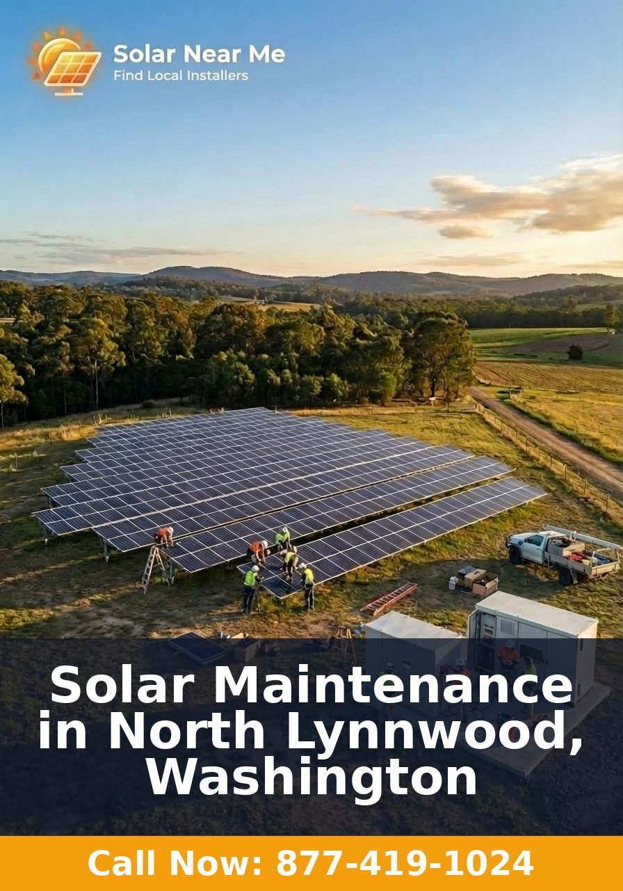 Solar Maintenance in North Lynnwood, Washington