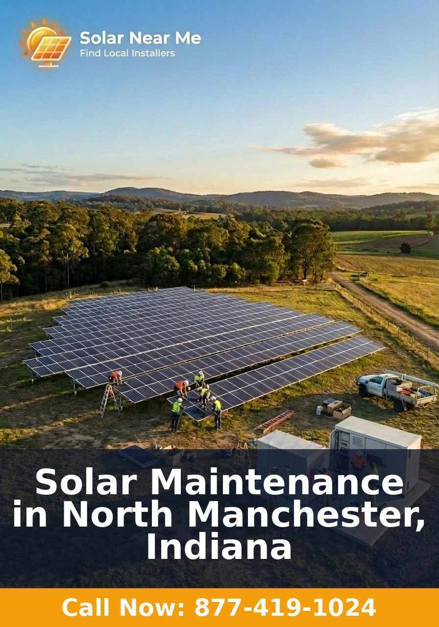 Solar Maintenance in North Manchester, Indiana