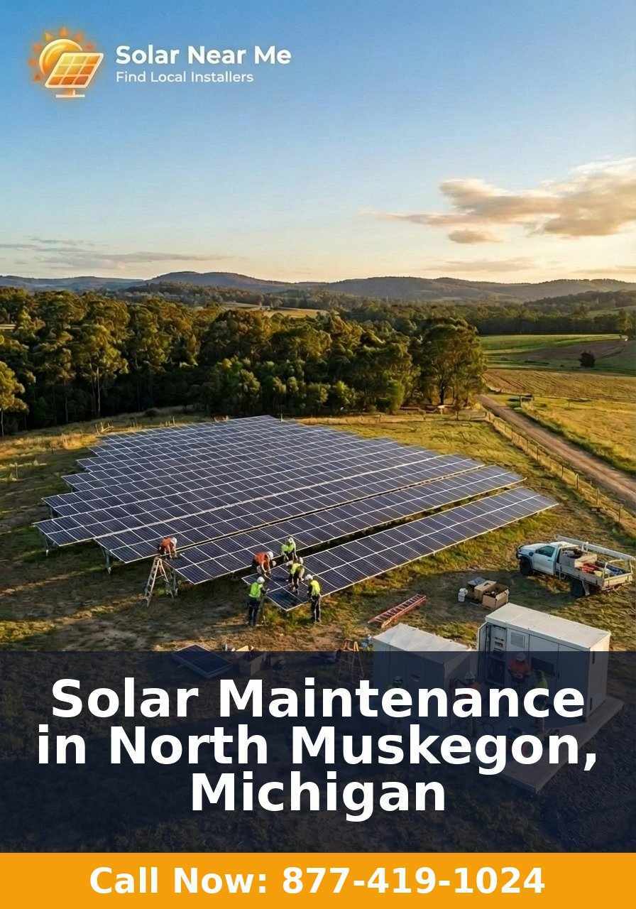 Solar Maintenance in North Muskegon, Michigan