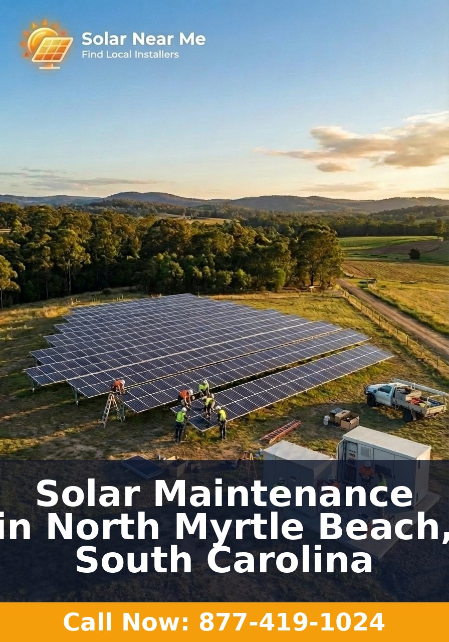 Solar Maintenance in North Myrtle Beach, South Carolina
