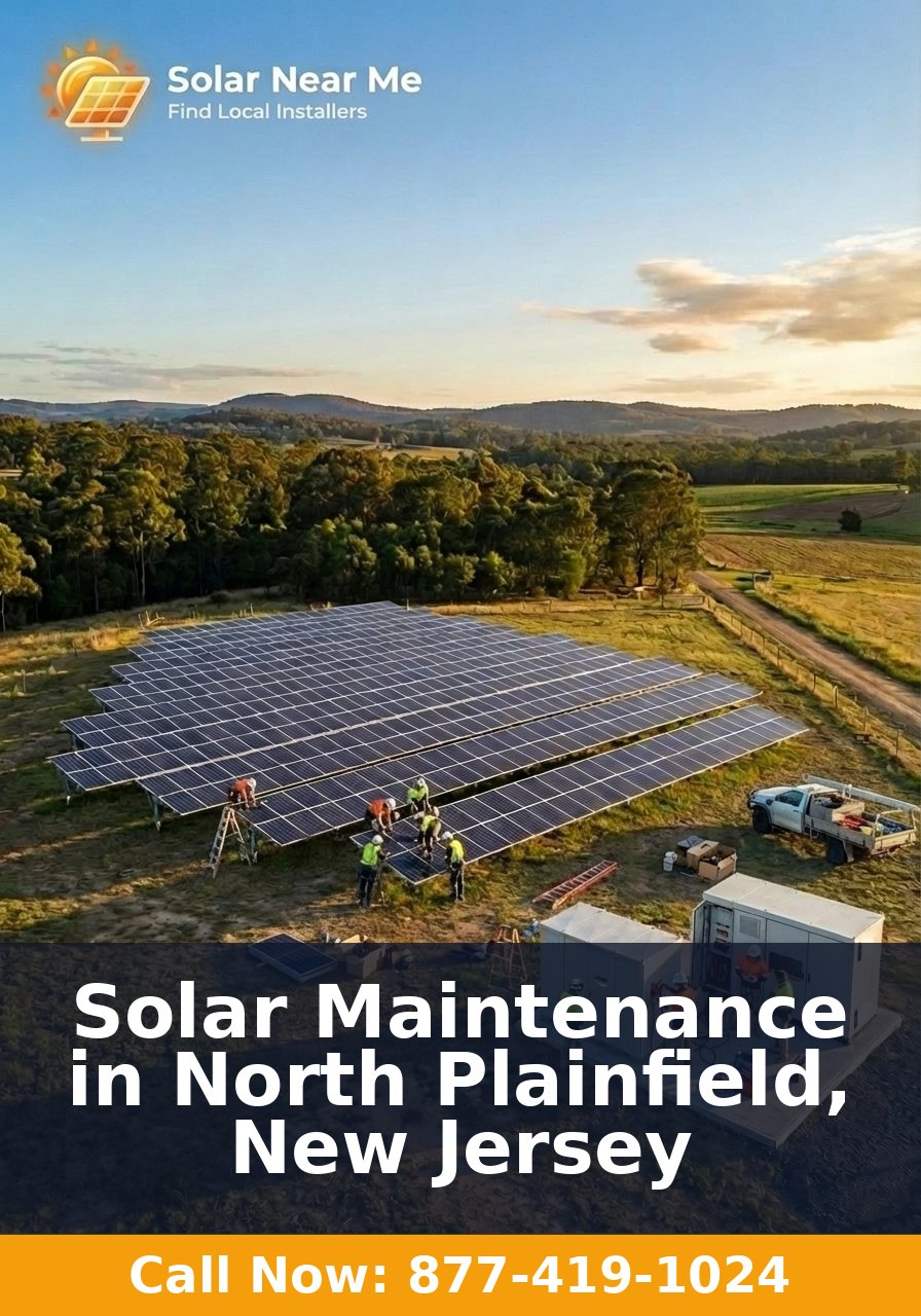 Solar Maintenance in North Plainfield, New Jersey