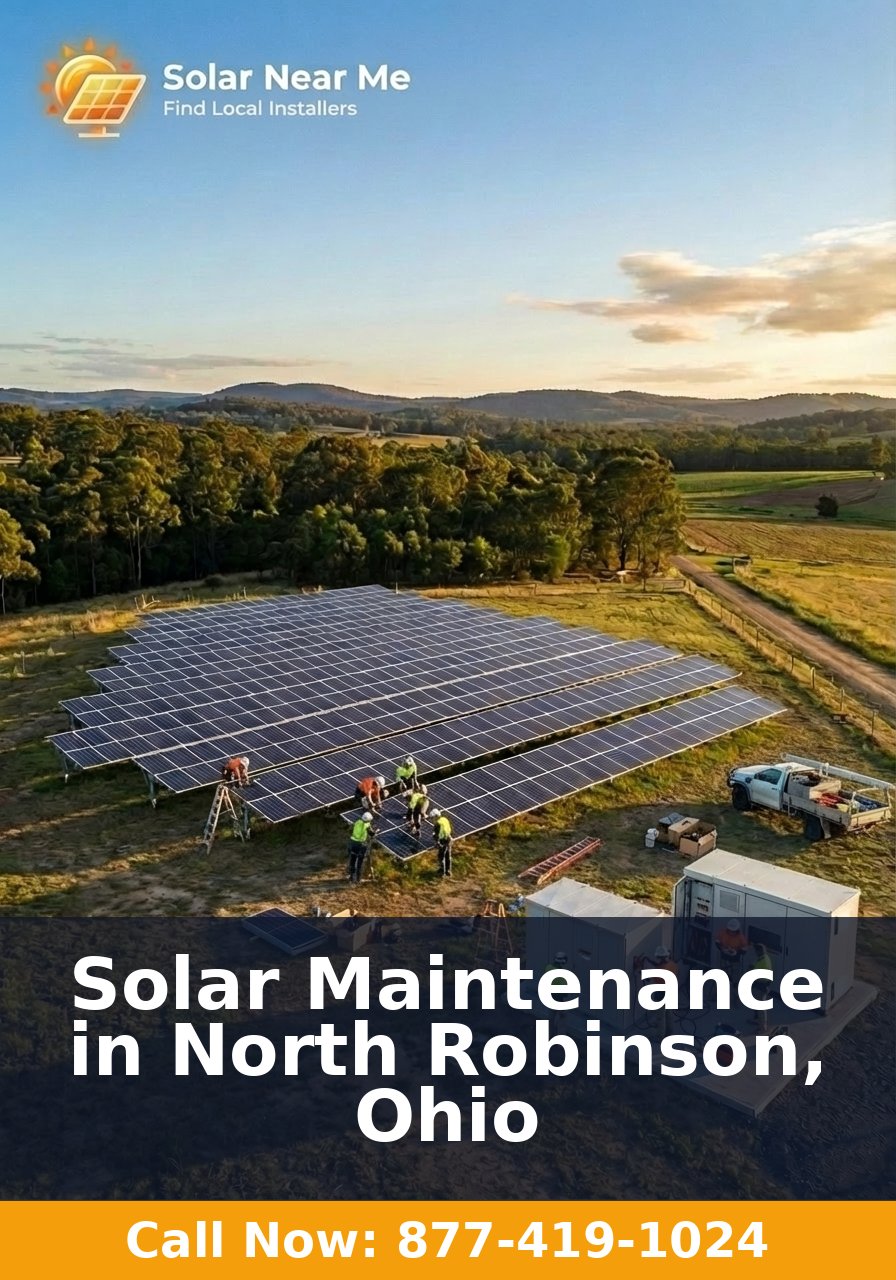 Solar Maintenance in North Robinson, Ohio