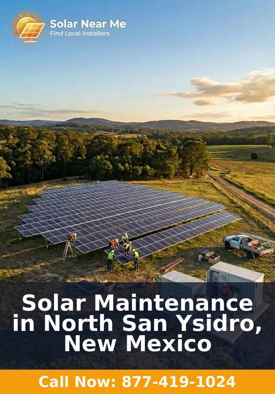 Solar Maintenance in North San Ysidro, New Mexico