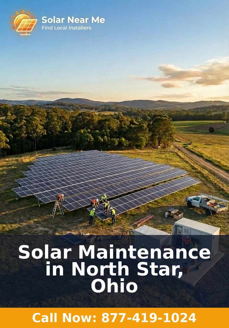 Solar Maintenance in North Star, Ohio