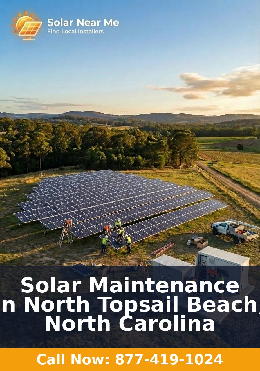 Solar Maintenance in North Topsail Beach, North Carolina