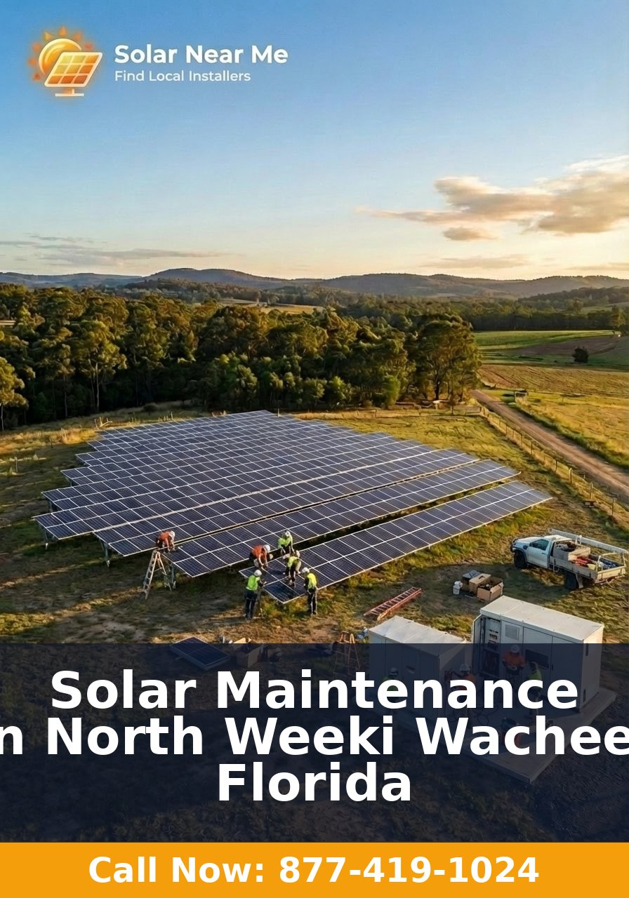 Solar Maintenance in North Weeki Wachee, Florida